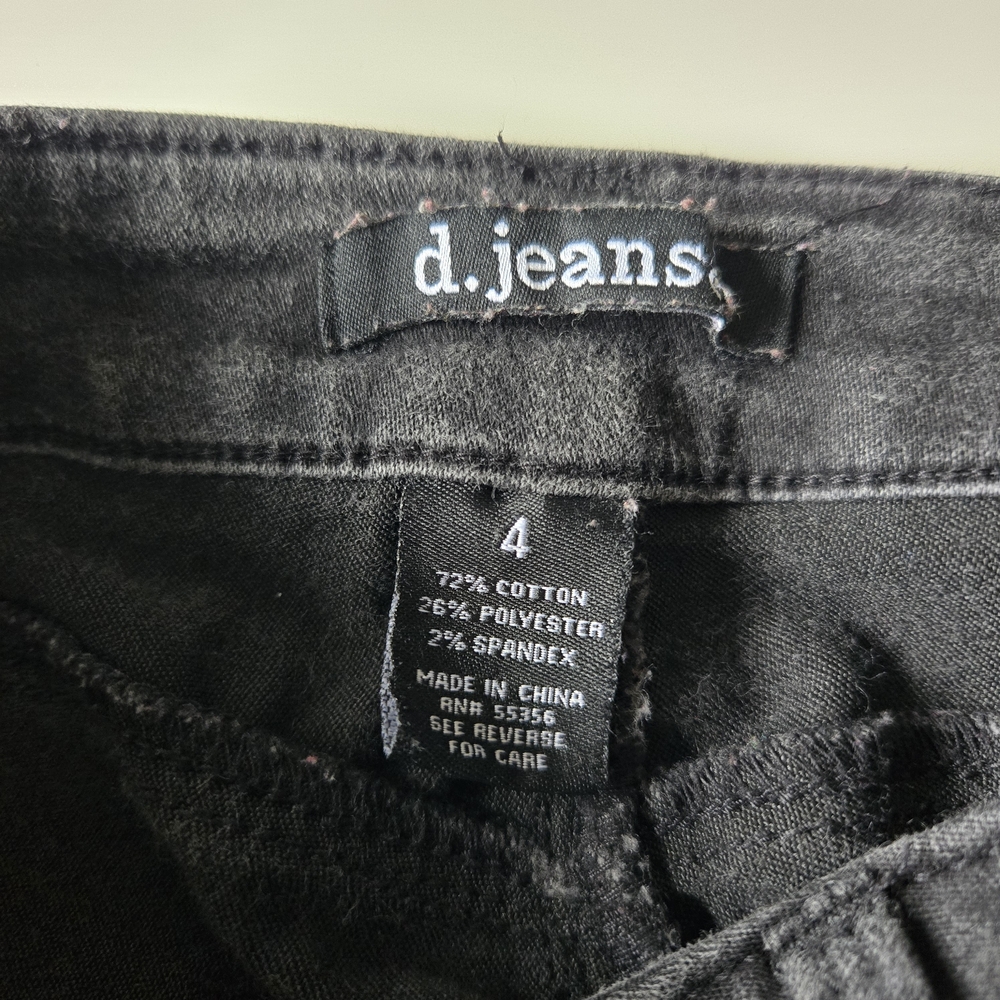 d. jeans (3Pairs) Women's Skinny Jeans In Black, Charcoal Black, & Blue - Picture 11 of 15